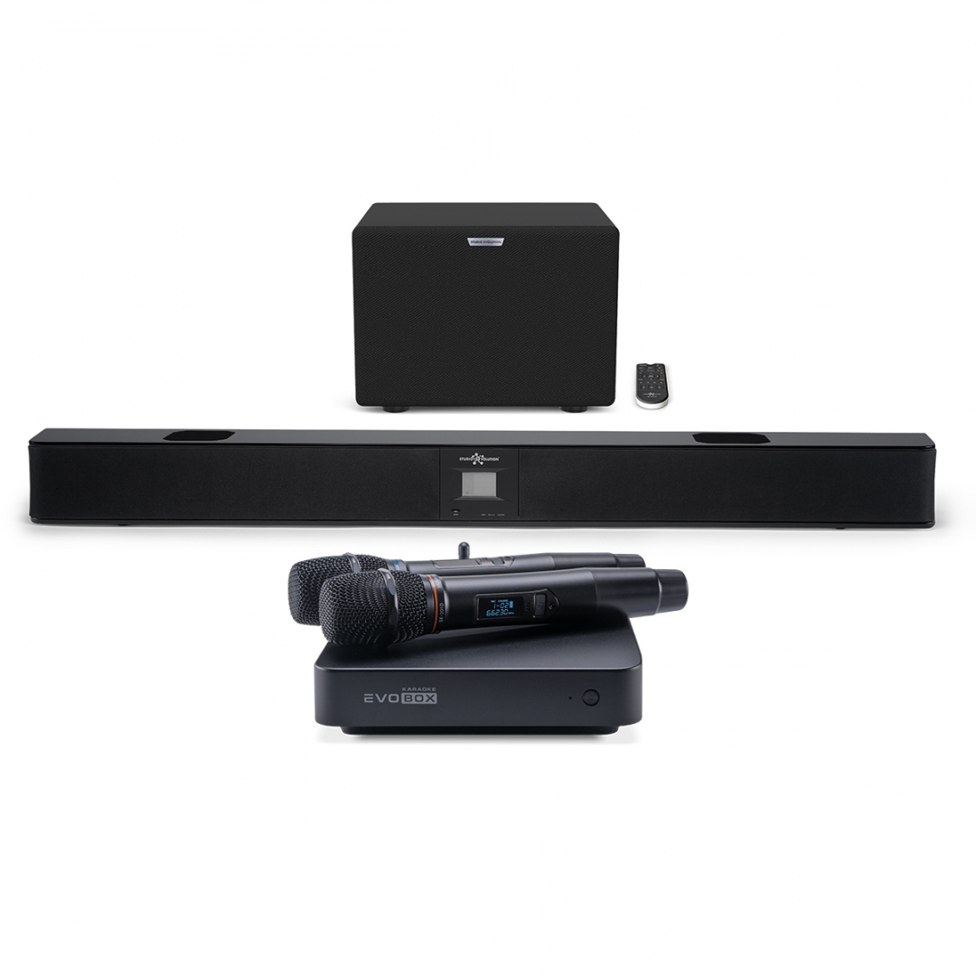 караоке-комплект EVOBOX Plus + EvoSound Bar (саундбар с караоке) в Шатуре