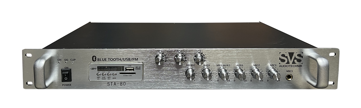 SVS Audiotechnik STA-80 Микшер-усилитель для систем Public Address в Шатуре