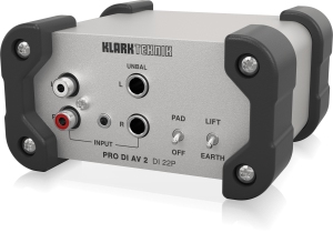 Klark Teknik DI 22P пассивный стерео директ-бокс в Шатуре