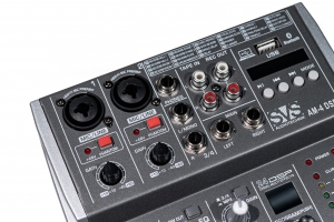 SVS Audiotechnik mixers AM-4 DSP Аналоговый микшерный пульт, 4-канала в Шатуре